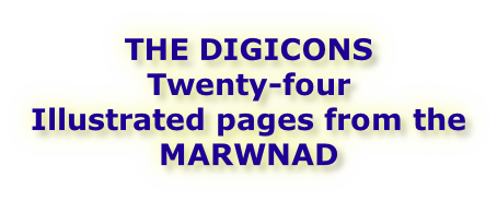 THE DIGICONS Twenty-four Illustrated pages from the MARWNAD